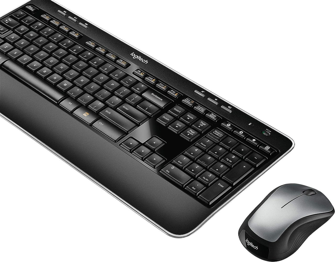 Logitech Combo de teclado y mouse inalámbricos MK520