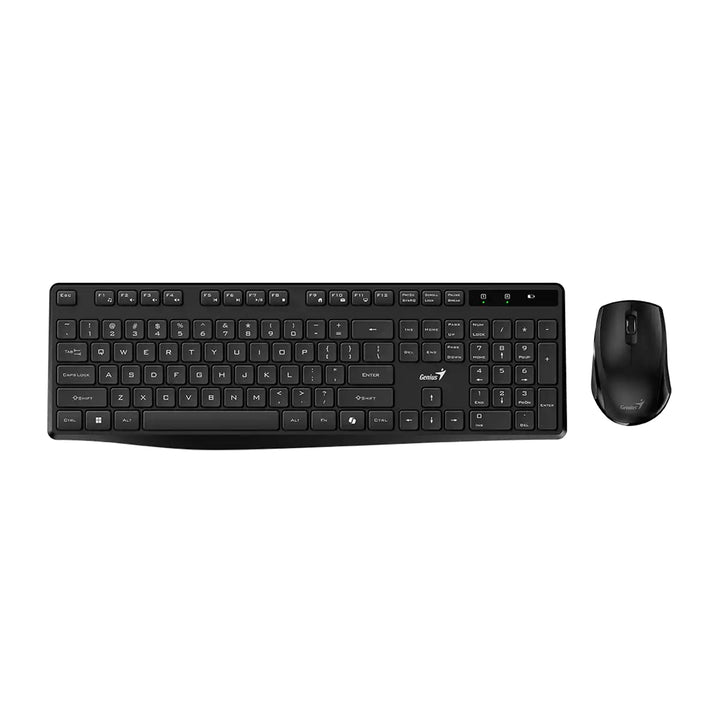 Combo teclado y mouse inalámbrico Genius KM-8206S Silent, tecla Copilot AI - Achorao