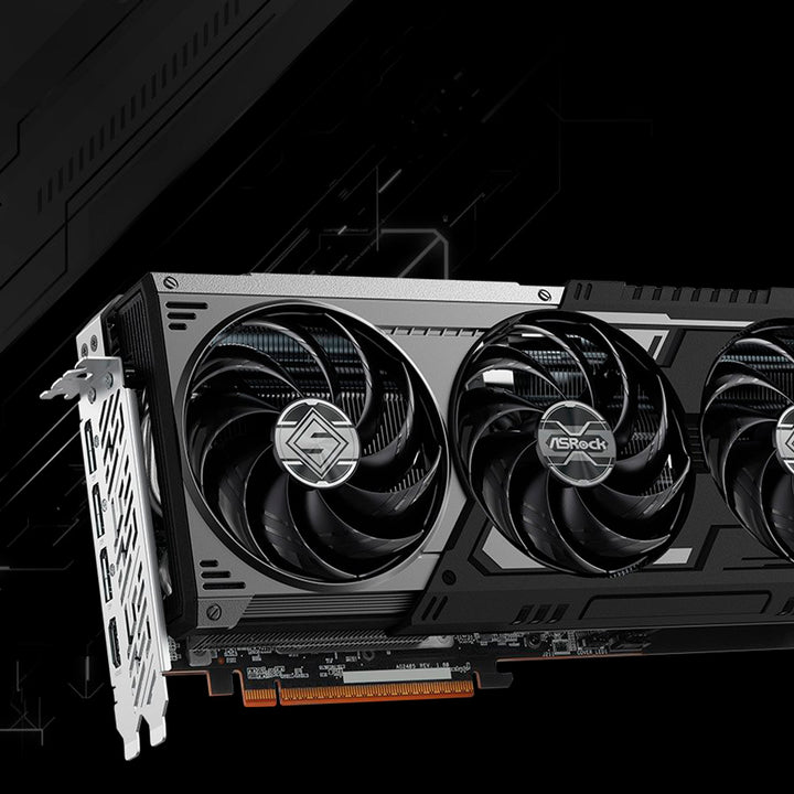 Tarjeta gráfica AMD Radeon RX 9070 XT Steel Legend Dark 16GB - Achorao