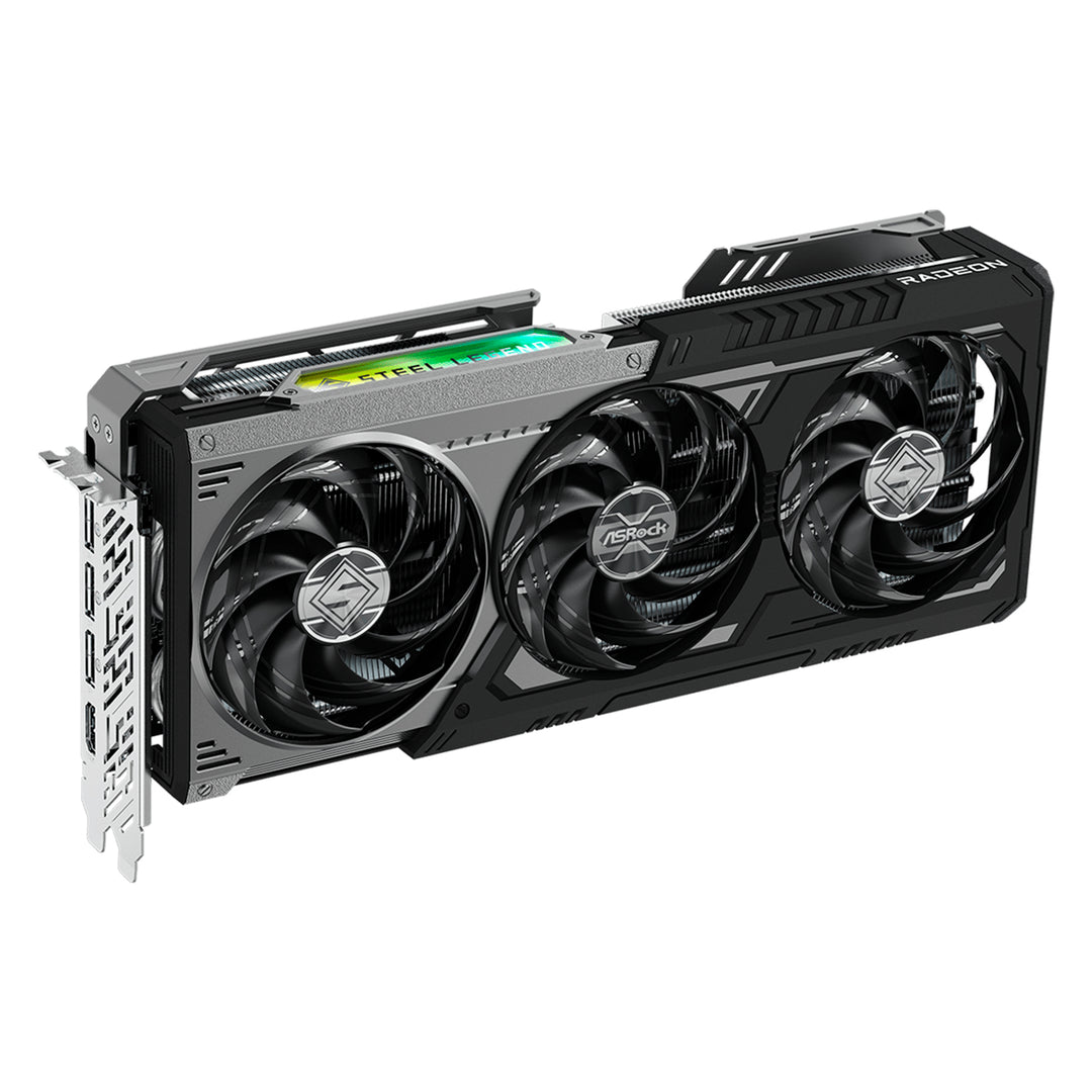 Tarjeta gráfica AMD Radeon RX 9070 XT Steel Legend Dark 16GB - Achorao