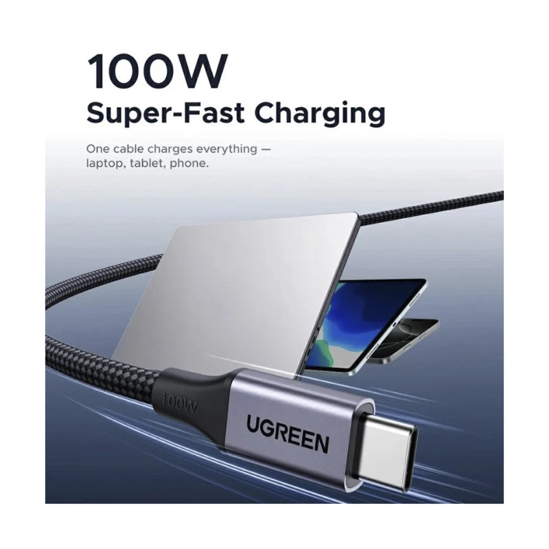 Cable Magnético USB-C a USB-C UGREEN, Carga Rápida PD, Modelo L520