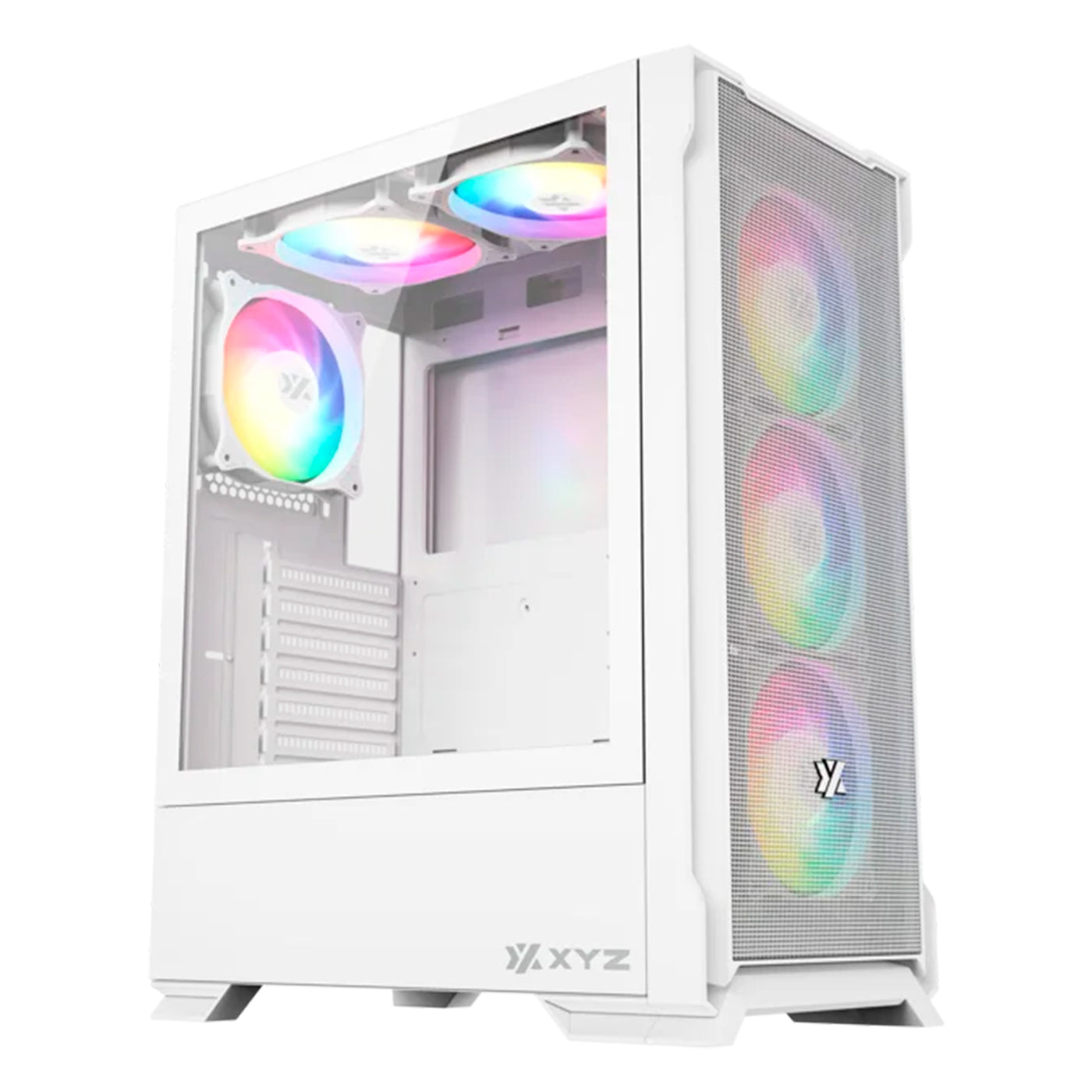 Case gamer XYZ AIRONE 300 X Mesh, 6x 120/140mm A-RGB Fan, 1x USB 3.0, 1x USB Type-C Gen2 - Achorao