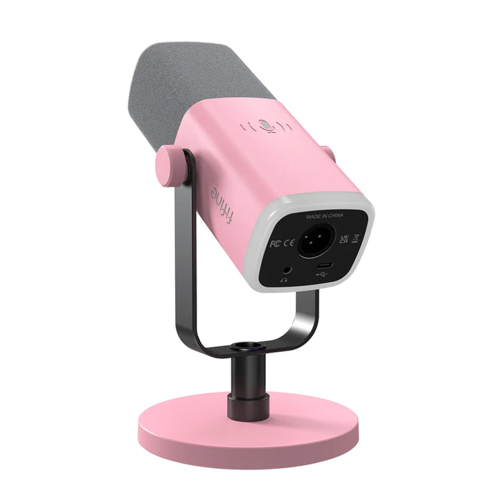 Micrófono dinámico FIFINE AM8 con RGB Touch-mute Pink - Achorao