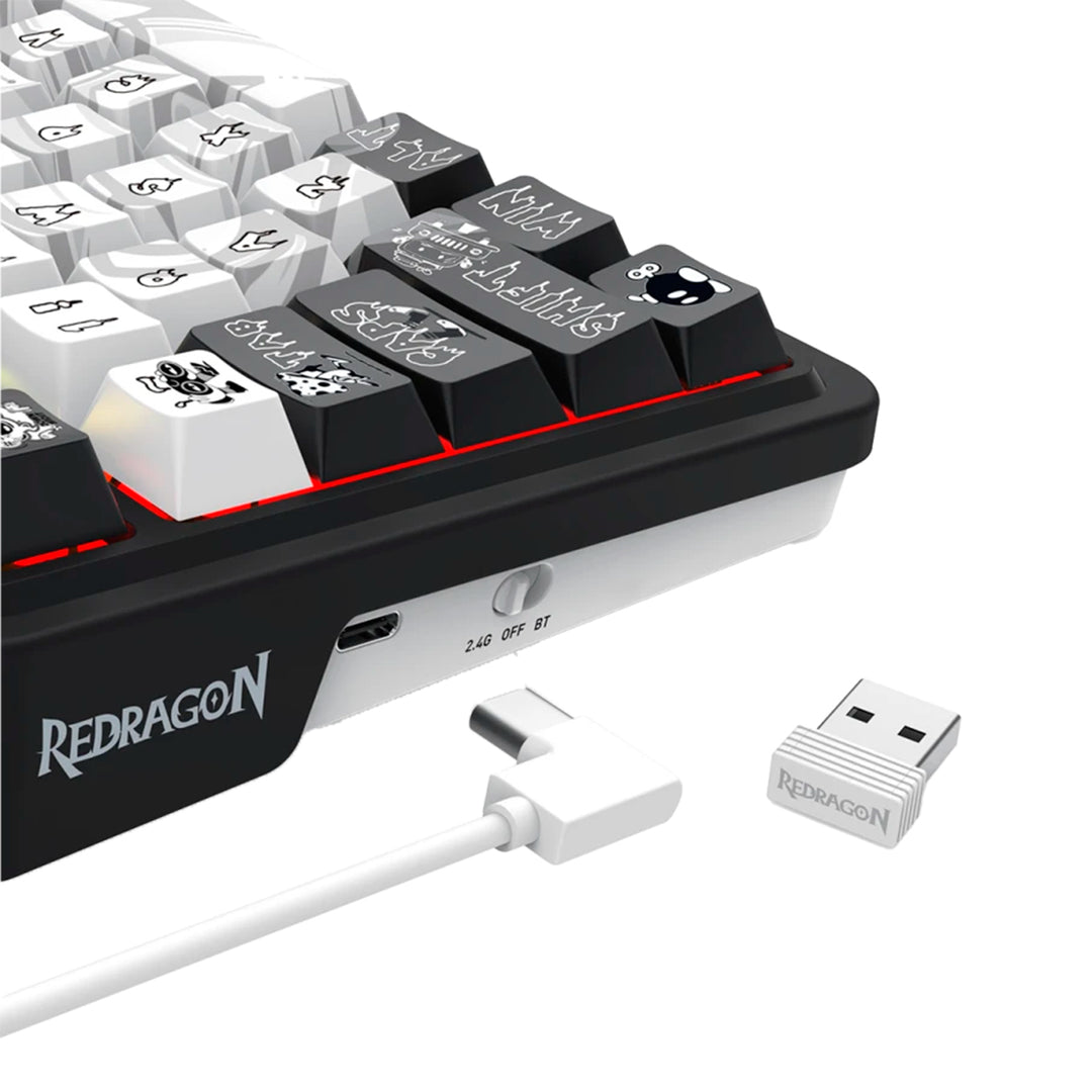 Teclado Gamer Mecánico Redragon Artemis Pro K719GF, Inalámbrico, RGB, Switch Hi-Fi - Achorao
