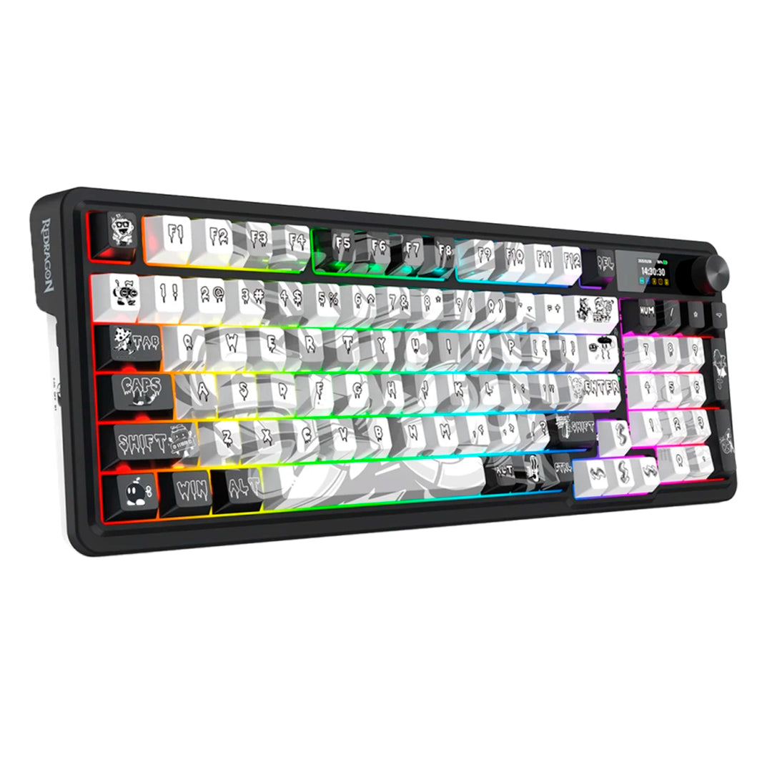 Teclado Gamer Mecánico Redragon Artemis Pro K719GF, Inalámbrico, RGB, Switch Hi-Fi - Achorao