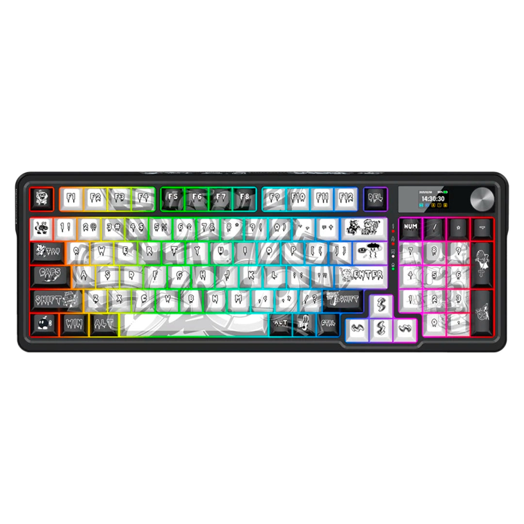 Teclado Gamer Mecánico Redragon Artemis Pro K719GF, Inalámbrico, RGB, Switch Hi-Fi - Achorao
