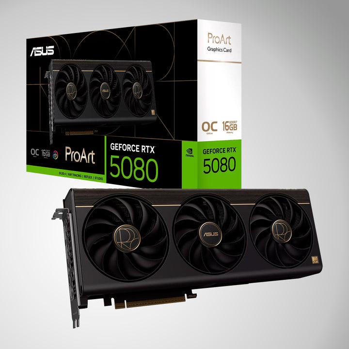 Tarjeta de video Asus PRO ART Nvidia RTX 5080 16Gb, GDDR7