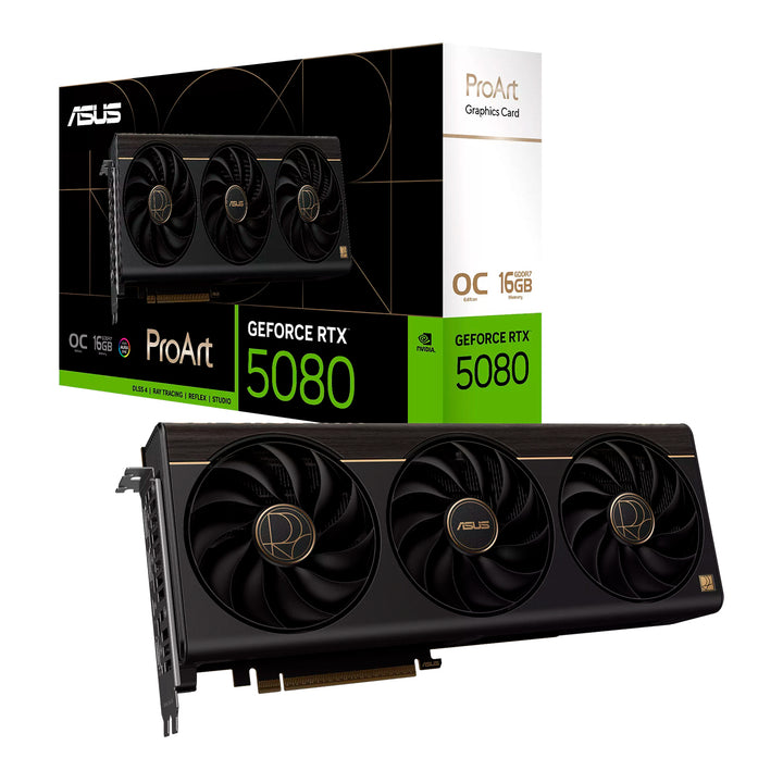 Tarjeta de video Asus PRO ART Nvidia RTX 5080 16Gb, GDDR7