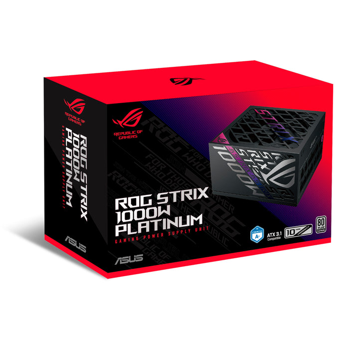 Fuente de poder Asus ROG STRIX 1000w GM 80+ Platinum - Achorao