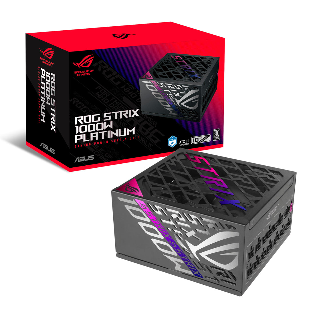 Fuente de poder Asus ROG STRIX 1000w GM 80+ Platinum - Achorao