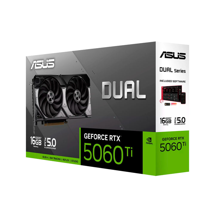 Tarjeta de video ASUS DUAL RTX 5060TI EVO 16GB GDDR7 - Achorao