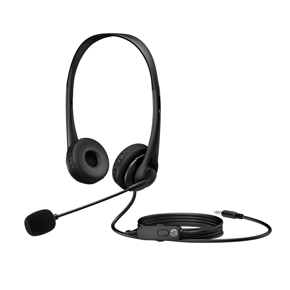 Audifonos con micrófono HP Stereo G2 jack 3.5MM Black - Achorao