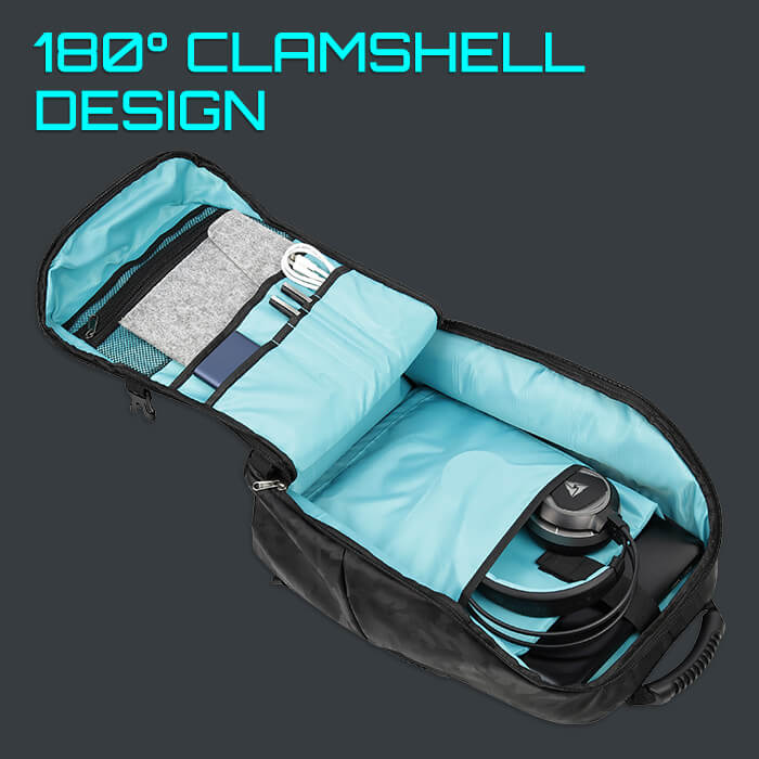 Mochila ThunderX3 B15 BAG V1, 15.6", negro - Achorao