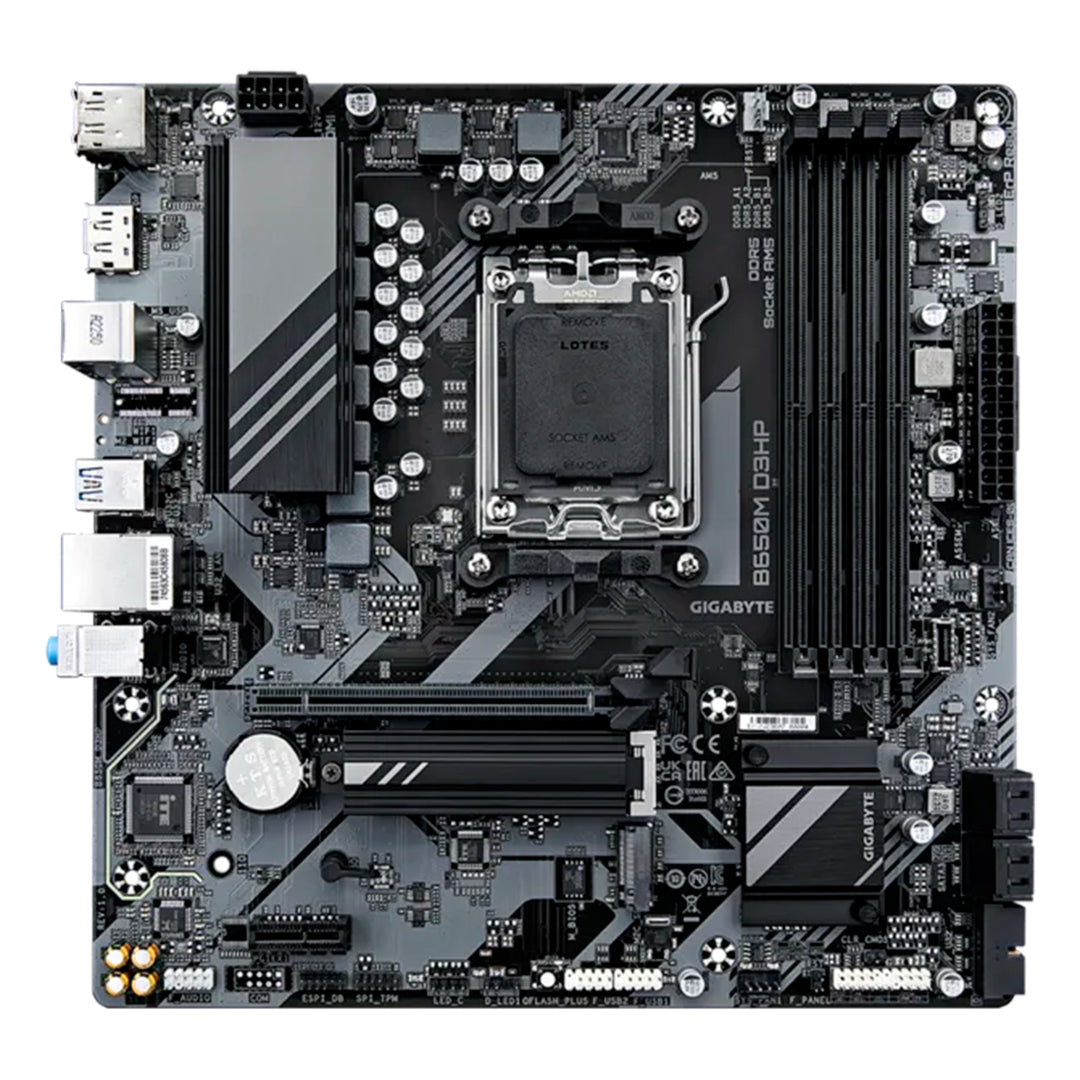 Placa madre Gigabyte B650M D3HP AMD B650 Socket AMD AM5 - Achorao