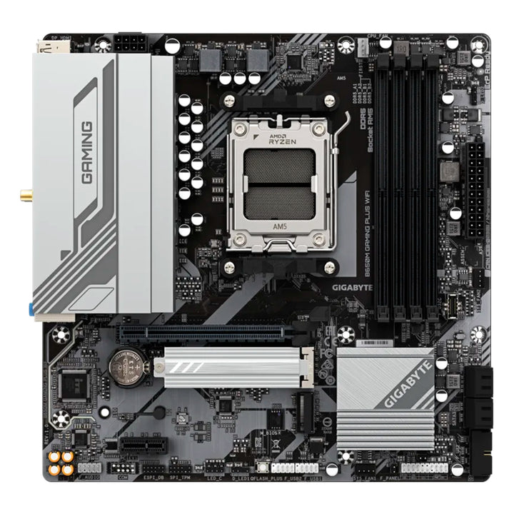 Placa madre Gigabyte B650M Gaming PLUS WIFI, DDR5, socket AM5