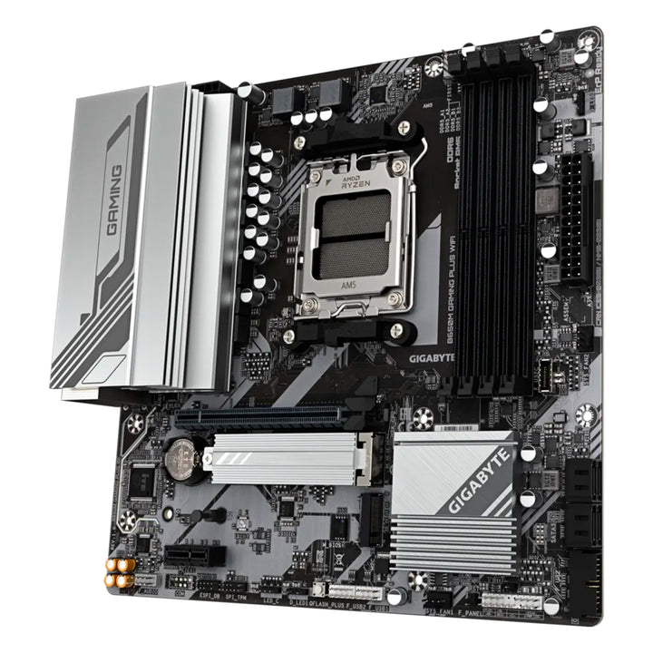 Placa madre Gigabyte B650M Gaming PLUS WIFI, DDR5, socket AM5