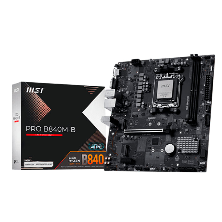 Placa Madre MSI PRO B840M-B para AMD AM5 (mATX) - Achorao