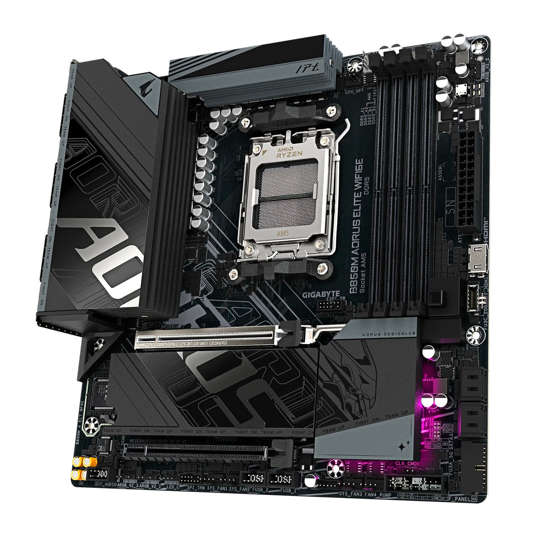 Placa madre Gigabyte B850M AORUS Elite WiFi6E, DDR5, socket AM5