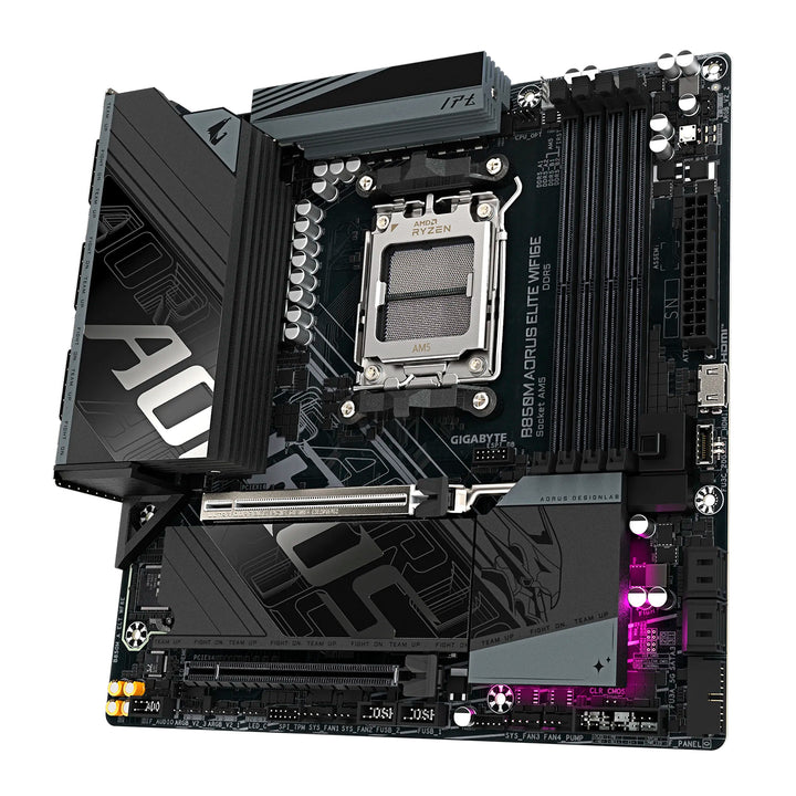 Placa madre Gigabyte B850M AORUS Elite WiFi6E, DDR5, socket AM5