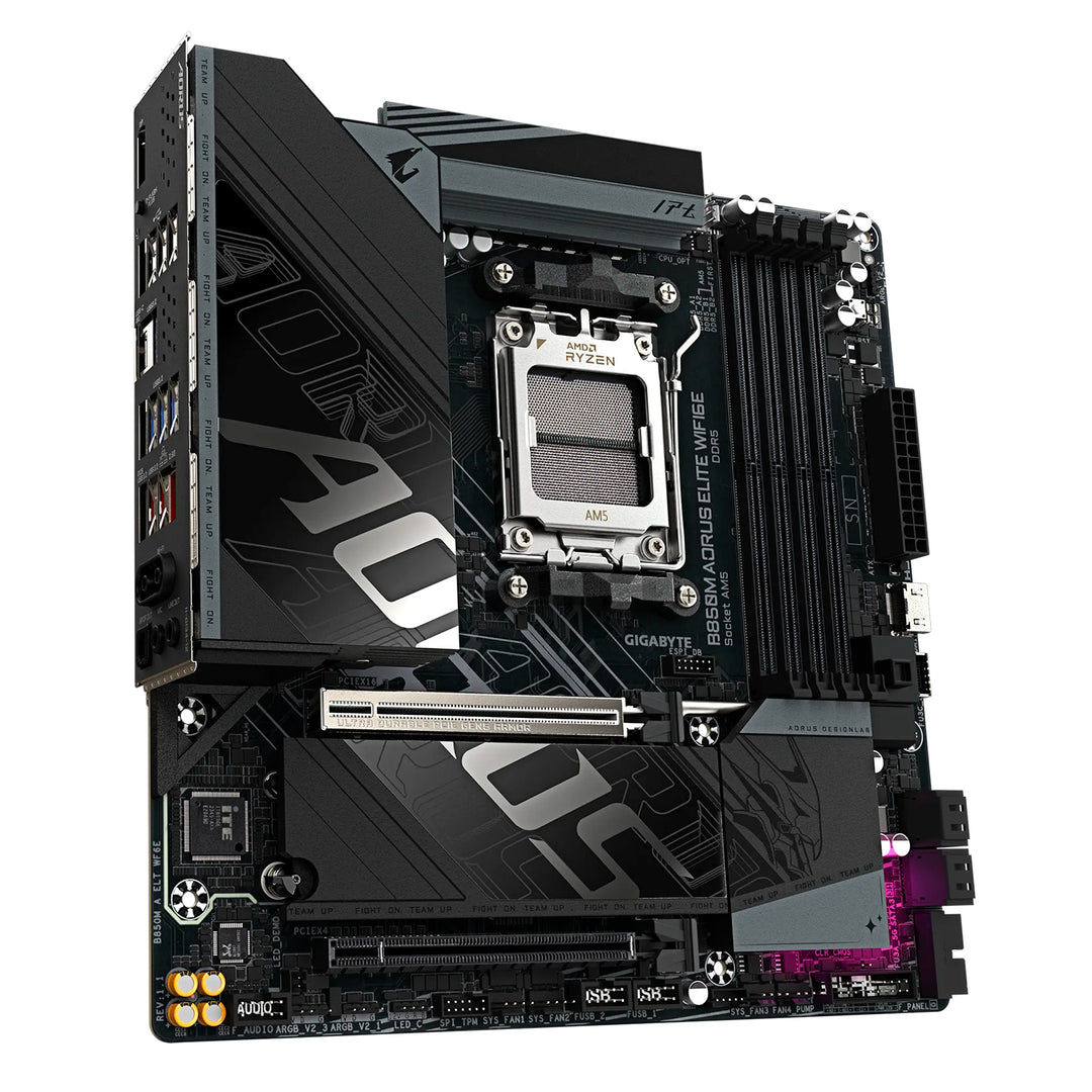 Placa madre Gigabyte B850M AORUS Elite WiFi6E, DDR5, socket AM5