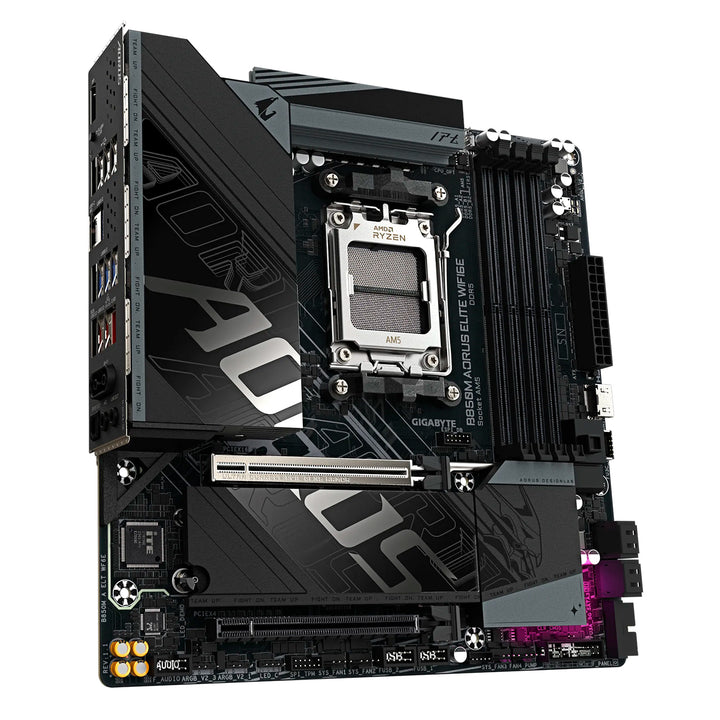 Placa madre Gigabyte B850M AORUS Elite WiFi6E, DDR5, socket AM5