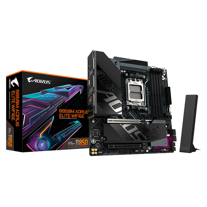 Placa madre Gigabyte B850M AORUS Elite WiFi6E, DDR5, socket AM5