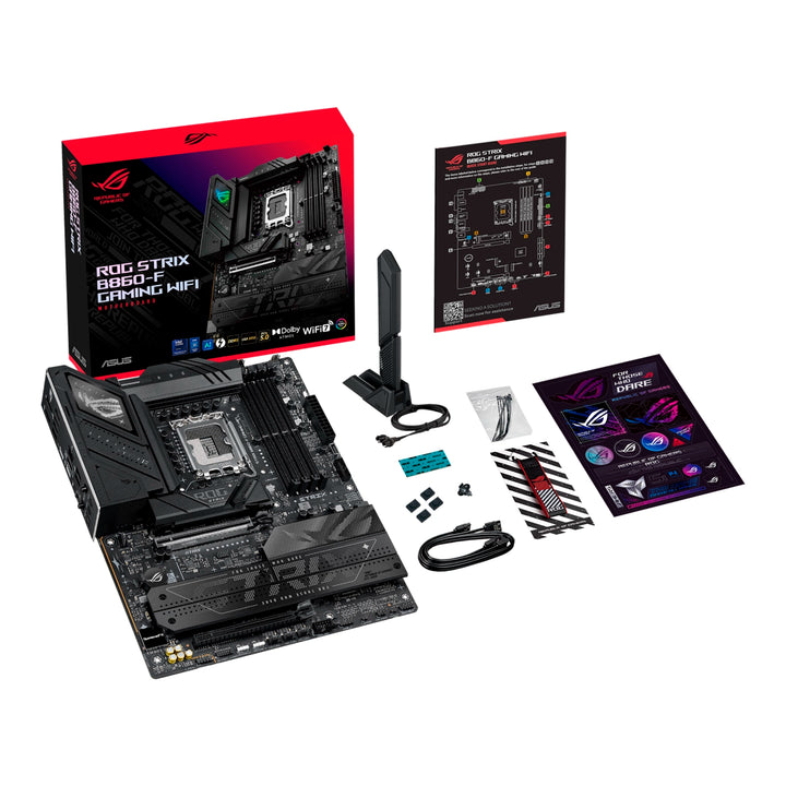 Placa madre ASUS ROG Strix B860-F Gaming WiFi DDR5 para procesadores Intel LGA 1851