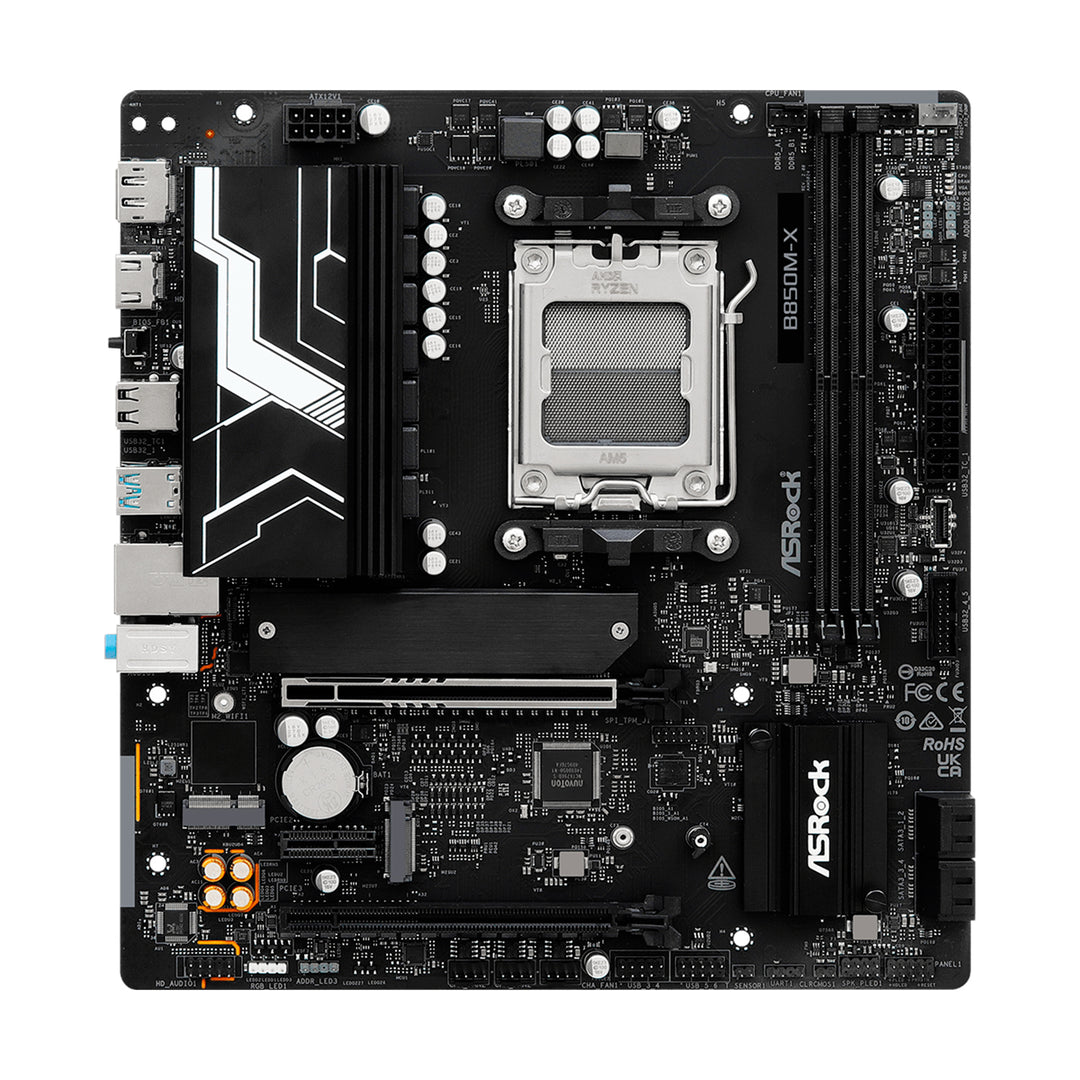 Placa Madre AsRock B850M-X R2.0 DDR5 para AMD AM5 - Achorao
