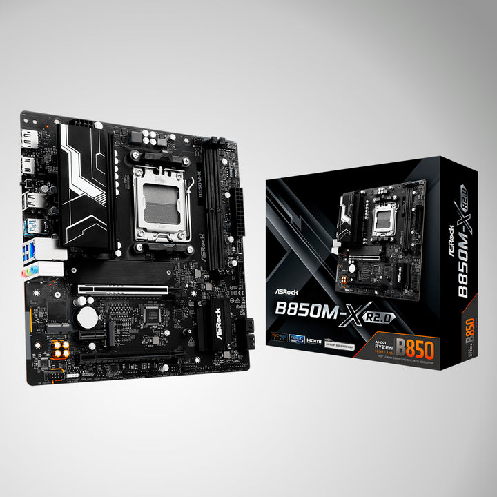 Placa Madre AsRock B850M-X R2.0 DDR5 para AMD AM5 - Achorao