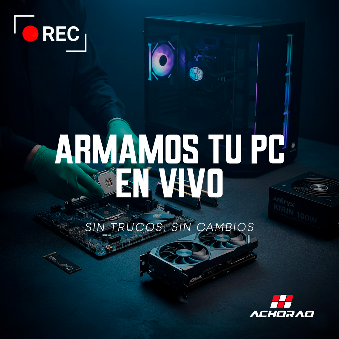 PC El Arqui Intel Core i7 14700KF + RTX 5080 16GB + 2TB NVMe + 64GB DDR5 + ENF. LIQ.