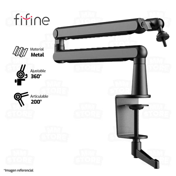 Brazo Para Micrófono Fifine BM88 Black - Achorao