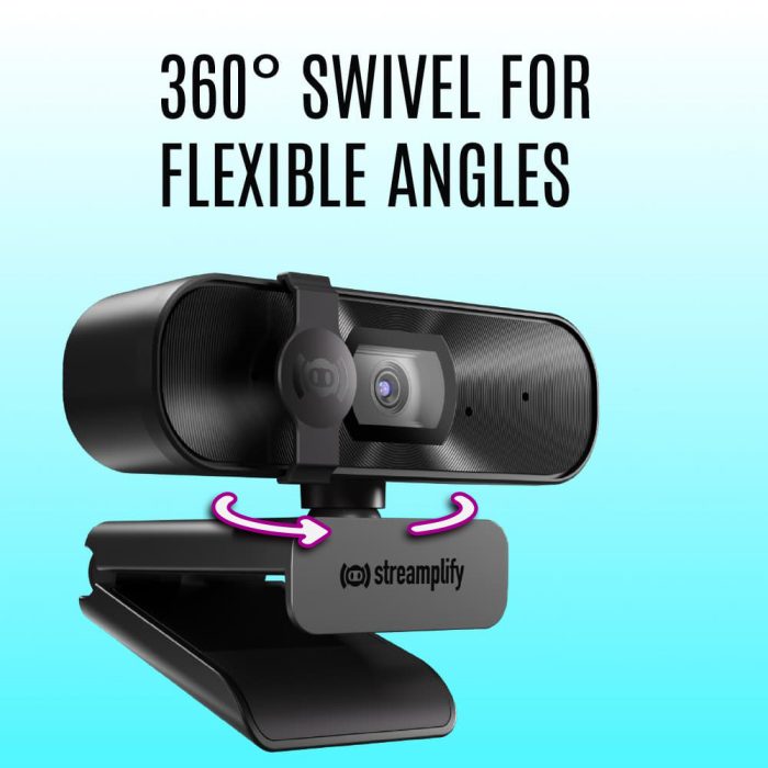 Cámara web Streamplify Cam Mini, Full HD, 2 MP, 60 fps - Achorao