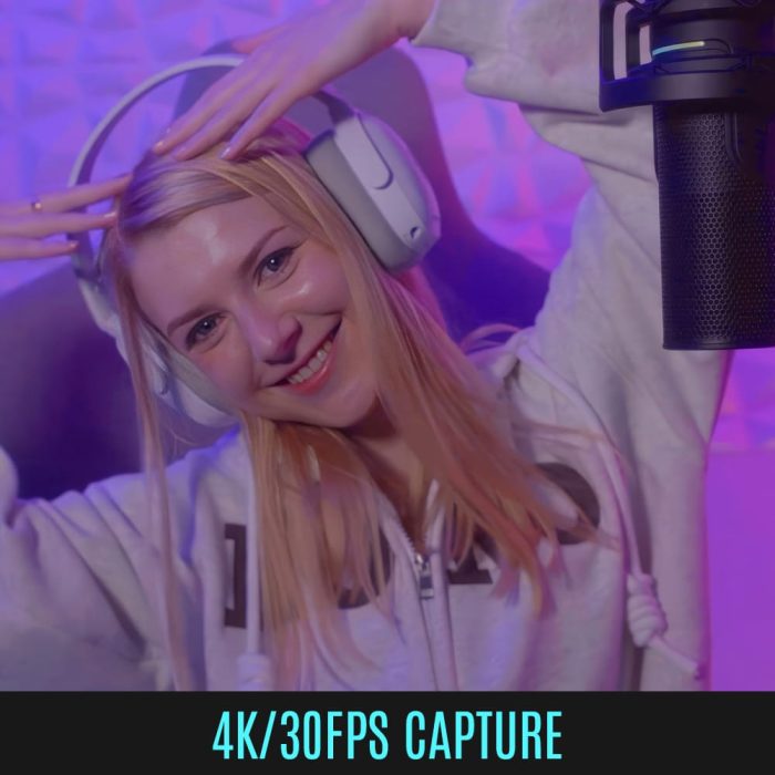 Webcam Streamplify CAM PRO-4K-8M30-BK - Achorao