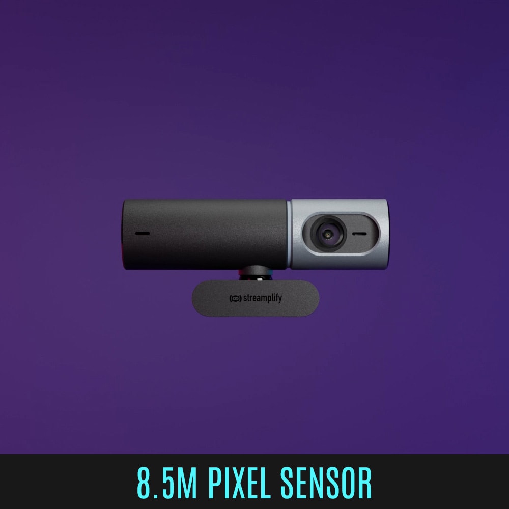 Webcam Streamplify CAM PRO-4K-8M30-BK - Achorao