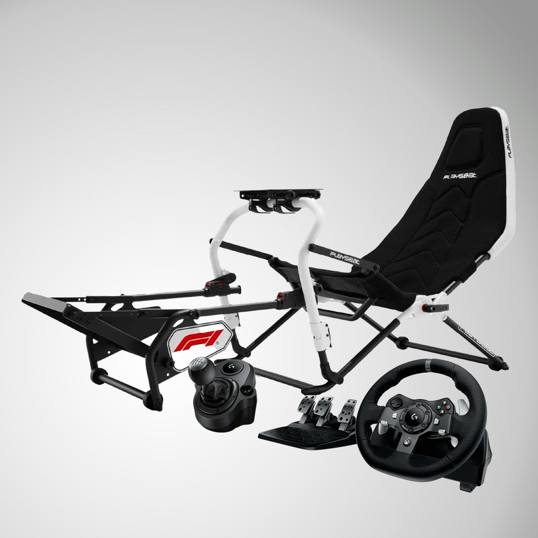 Playseat Challenge DD + Timón G923 + Shifter combo