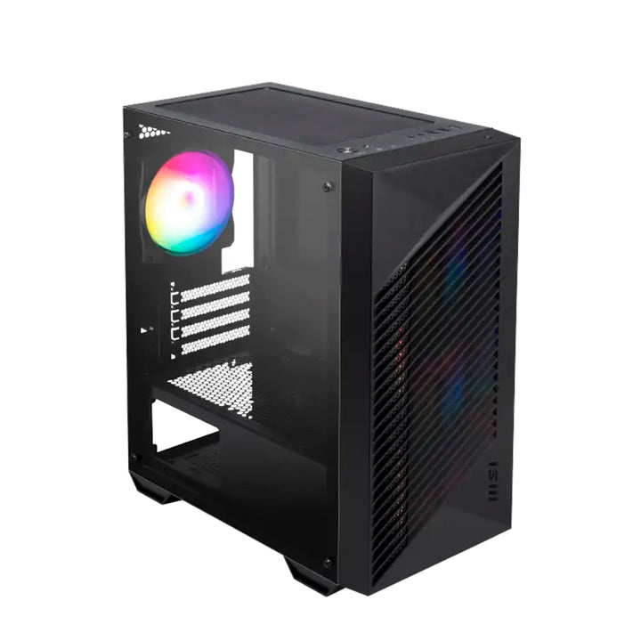 Case MSI M-ATX PRO Force M050A, color negro