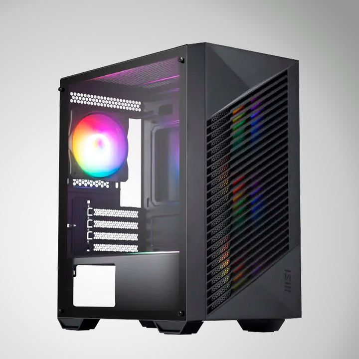 Case MSI M-ATX PRO Force M050A, color negro