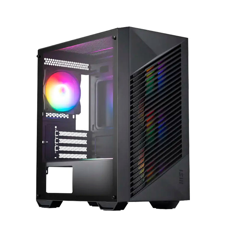 Case MSI M-ATX PRO Force M050A, color negro