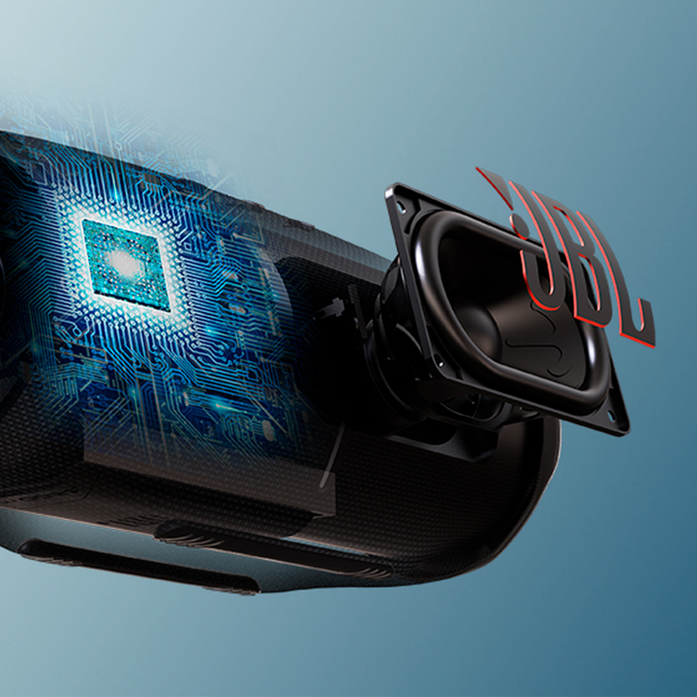 Parlante portátil JBL Charge 6 BT Speaker Black - Achorao