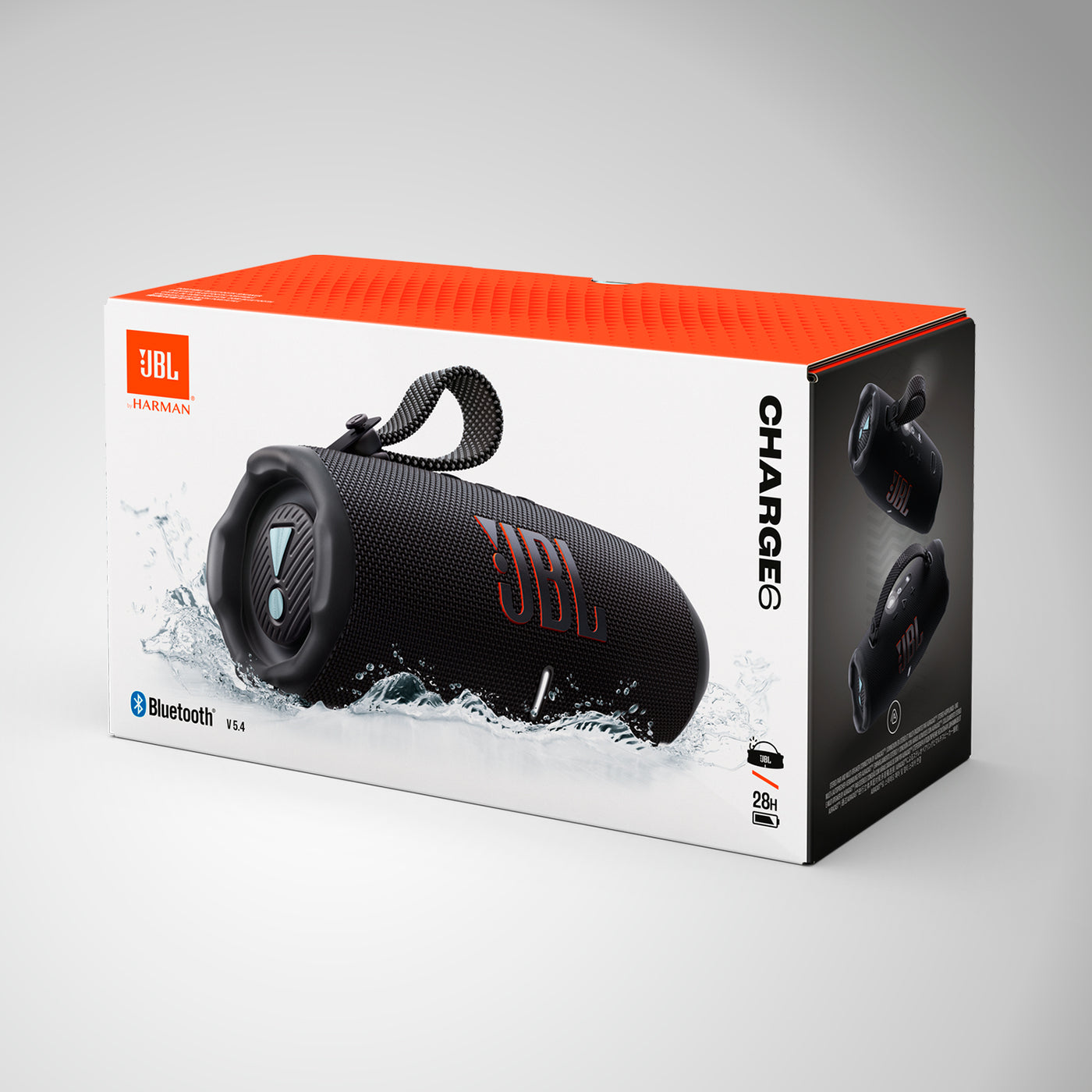 Parlante portátil JBL Charge 6 BT Speaker Black - Achorao