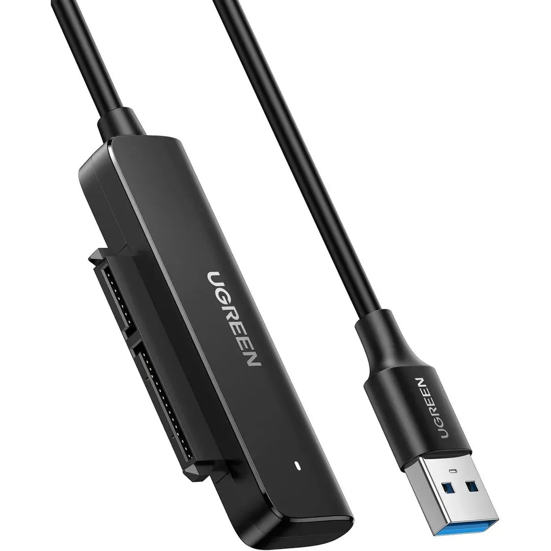 Cable Adaptador UGREEN USB a SATA para Discos 2.5 Pulgadas 50cm, Modelo CM321, PN 70609