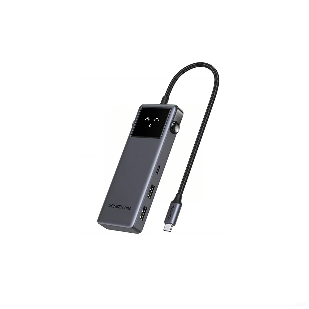 Adaptador Hub UGREEN Uno USB-C 7-in-1  CM889, con puertos SD
