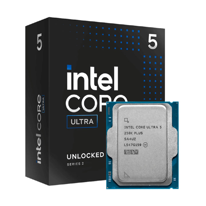 Procesador Intel Core Ultra 5 250K Plus de 14 núcleos, hasta 5.0 GHz, socket LGA 1851