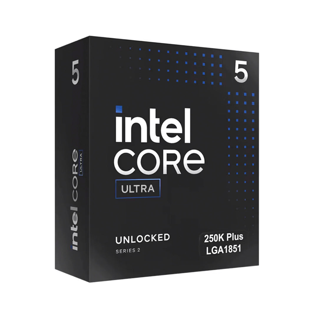 Procesador Intel Core Ultra 5 250K Plus de 14 núcleos, hasta 5.0 GHz, socket LGA 1851