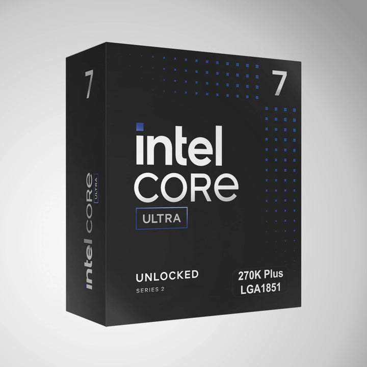 Procesador Intel Core Ultra 7 270K Plus de 20 núcleos, hasta 5.3 GHz, socket LGA 1851