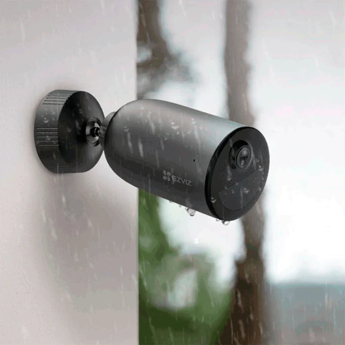 Cámara de seguridad Ezviz EB3 Wi-Fi, 2K (3 MP), con batería, interior/exterior - Achorao