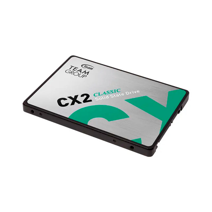 Unidad de estado sólido Teamgroup CX2, 512 GB, SATA 6 Gb/s, 2.5" - Achorao