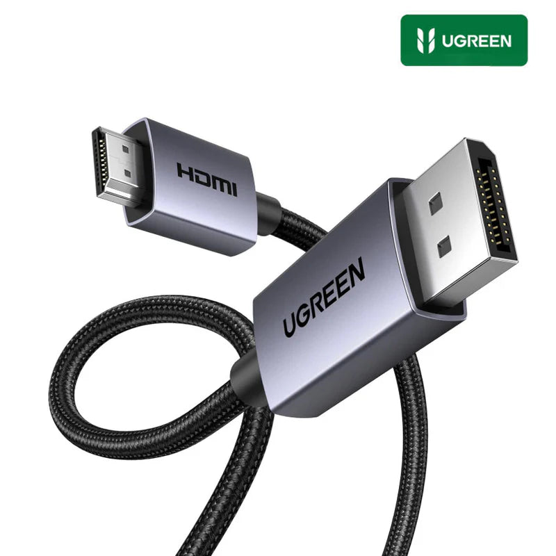 Cable DisplayPort a HDMI UGREEN 4K, 120hz DP124
