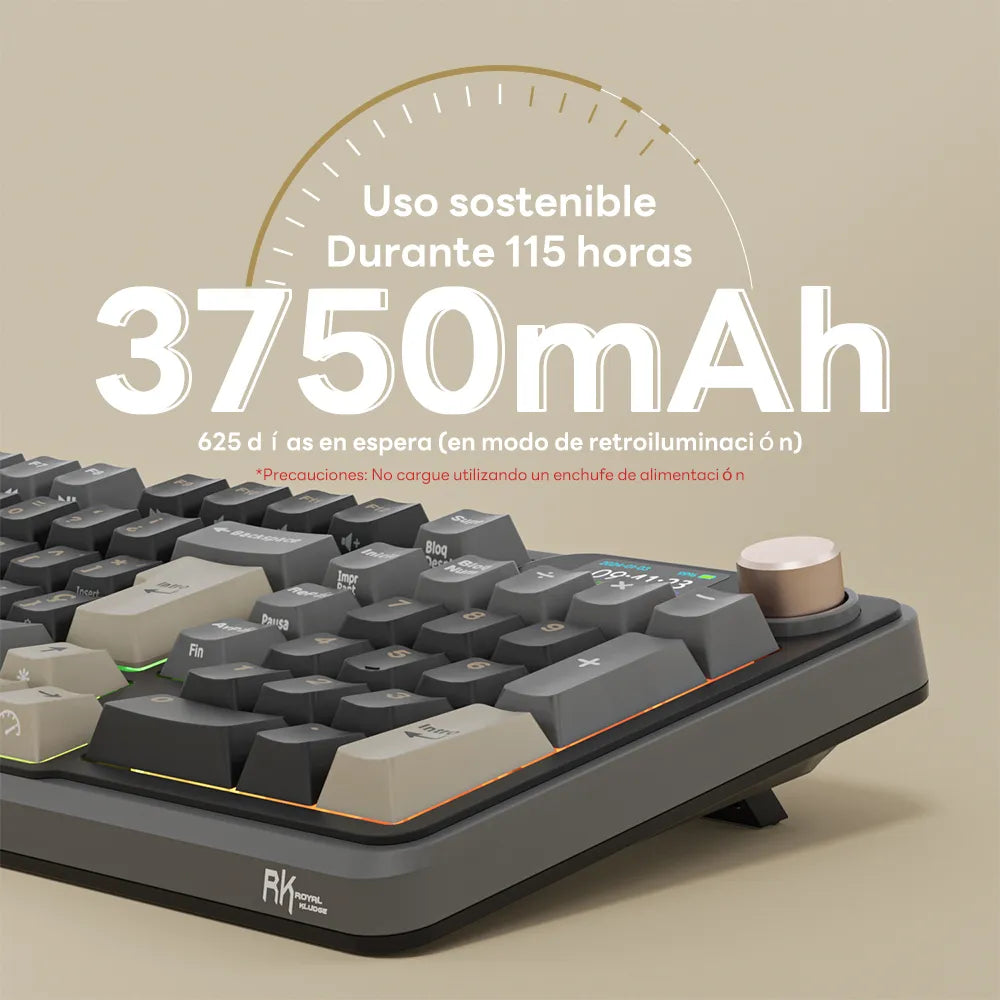 Teclado gamer Royal Kludge RK-S98 Inalámbrico - PREVENTA - Achorao