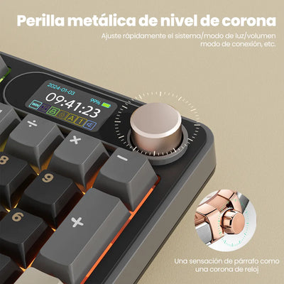 Teclado gamer Royal Kludge RK-S98 Inalámbrico - PREVENTA - Achorao